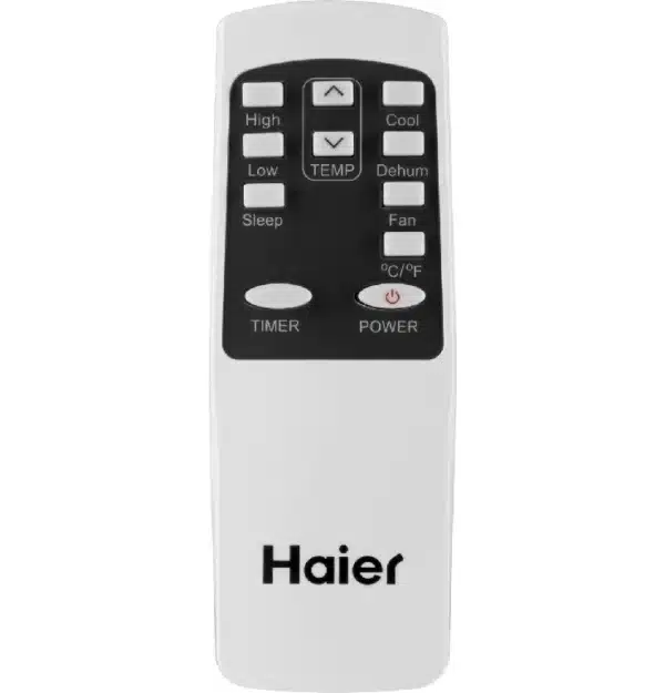 Climatiseur portatif, Mode déshumidificateur, 8 000 BTU, Haier, Blanc-HPP08XCR – Image 3