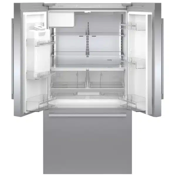 Bosch 500 Series French Door Refrigerator – 36" – Stainless Steel – 26 cu. ft. – External Water & Ice – B36FD50SNS - Image 2