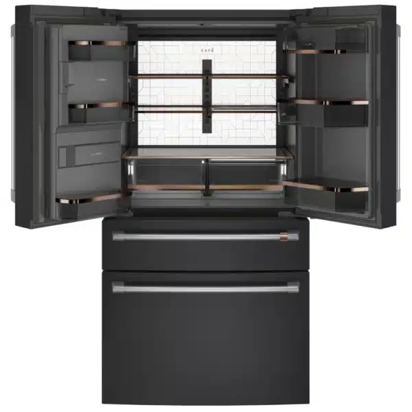Réfrigérateur à portes françaises Café – 36", 27.8 pi³, Noir mat - CVE28DP3ND1 – Image 2