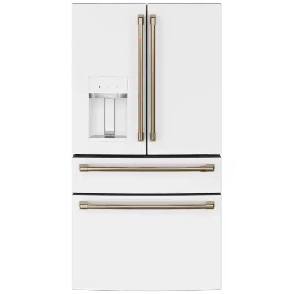 Réfrigérateur à portes françaises Café – 36", 27.8 pi³, Blanc mat - CVE28DP4NW2