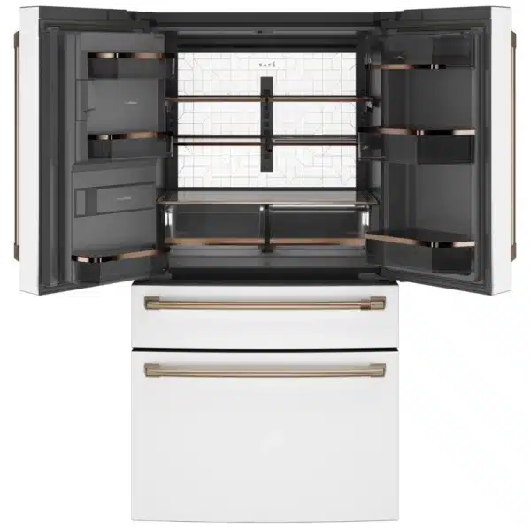 Réfrigérateur à portes françaises Café – 36", 27.8 pi³, Blanc mat - CVE28DP4NW2 – Image 2