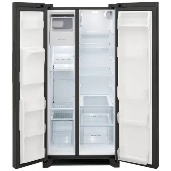 Réfrigérateur Frigidaire côte à côte de 22,3 pi³ – acier inox noir – FRSS2323AD – Image 2