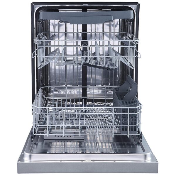 GE Dishwasher – 24", Stainless Steel, 48 dB, 7 Cycles, 16 Place Settings, Full Console, Stainless Tub - GBF655SSPSS - Image 2