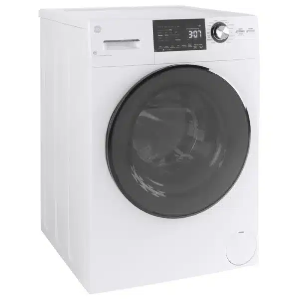 Laveuse-sécheuse tout-en-un GE – 2.8 pi³, Vapeur, 14 cycles, Blanc - GFQ14ESSNWW – Image 2