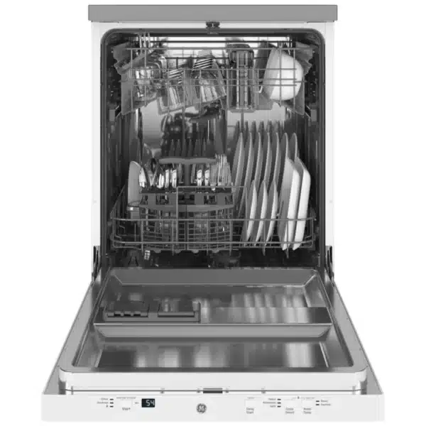 Lave-vaisselle portatif 24″ – Blanc – GE – GPT225SGLWW – Image 2