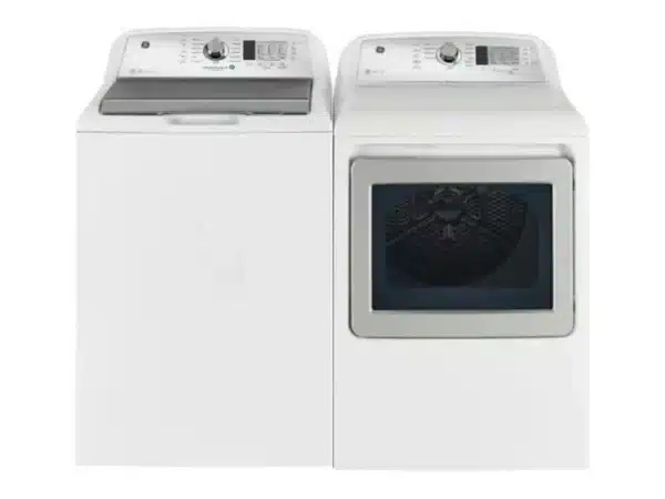 GE Washer 5.2 cu. ft. & Electric Dryer 7.4 cu. ft. – GTW685BMRWS & GTD65EBMRWS