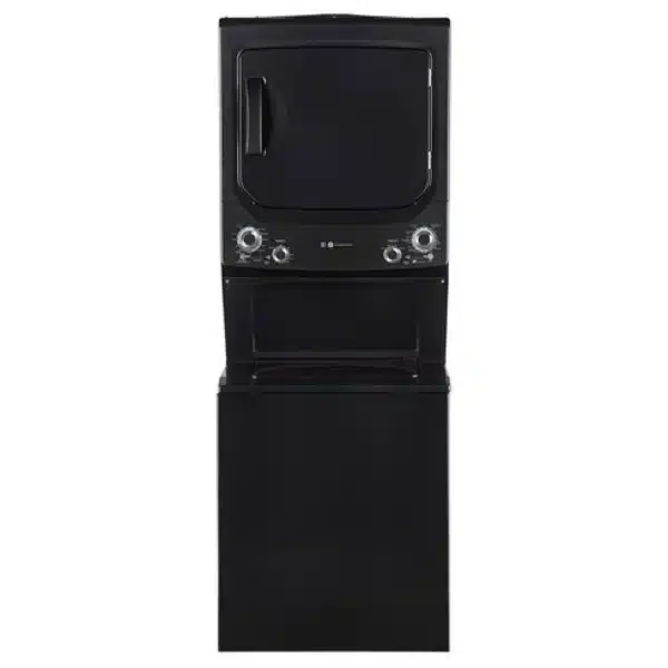 Centre de buanderie GE – 27", Laveuse 4.5 pi³ & amp; Sécheuse 5.9 pi³, Graphite foncé - GUD37EEMNDG