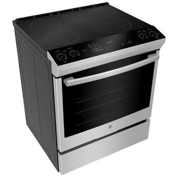 Cuisinière à induction GE Profile – 30 po, 5 éléments, Air Fry, Convection européenne, Inox - PCHS920YMFS – Image 3