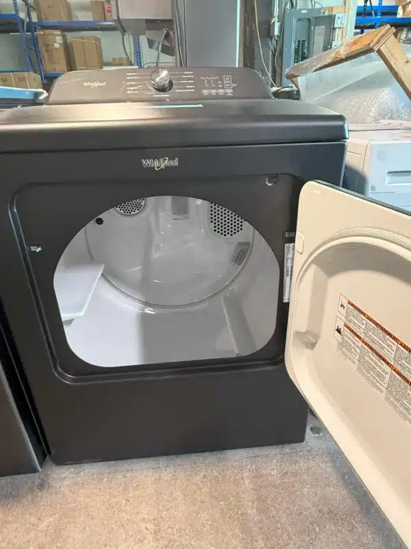 Sécheuse intelligente 27'', Whirlpool, 7.4 pi.cu, Noir-YWED6150PB – Image 5