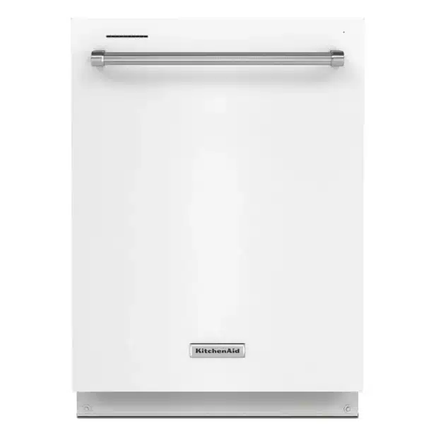 Lave-vaisselle encastrable 24″ – KitchenAid – KDTE204KWH – Blanc