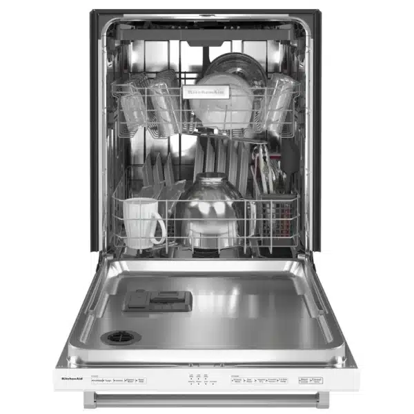 Lave-vaisselle encastrable 24″ – KitchenAid – KDTE204KWH – Blanc – Image 3