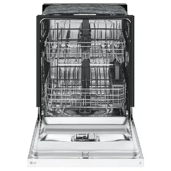 Lave-vaisselle LG – 24", Blanc, 52 dB, 4 cycles, 15 couverts, Intérieur en acier inoxydable - LDFC2423W – Image 2