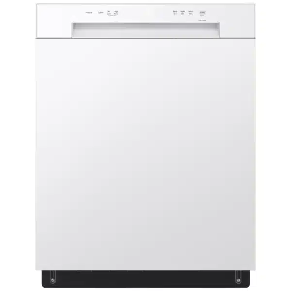 Lave-vaisselle LG – 24", Blanc, 52 dB, 4 cycles, 15 couverts, Intérieur en acier inoxydable - LDFC2423W
