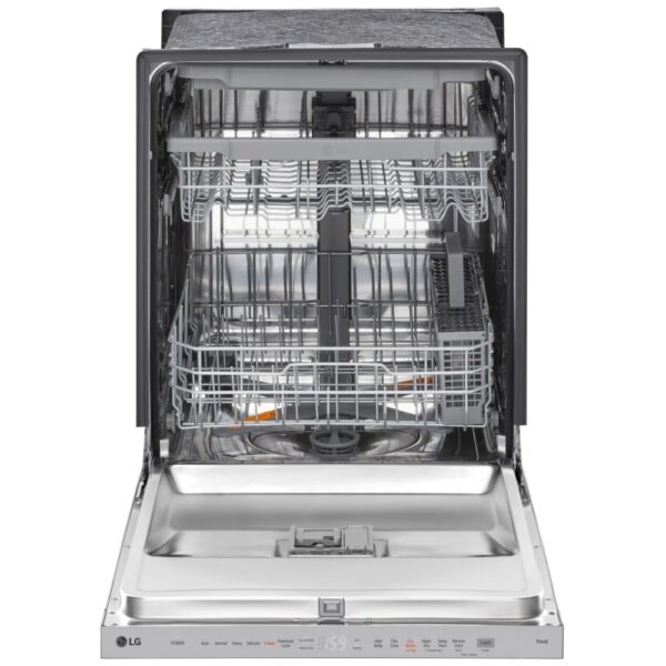 Lave-vaisselle encastré LG – 24", 46 dB, Inox, 9 cycles, Wi-Fi, QuadWash + TrueSteam- LDPH5554S – Image 2