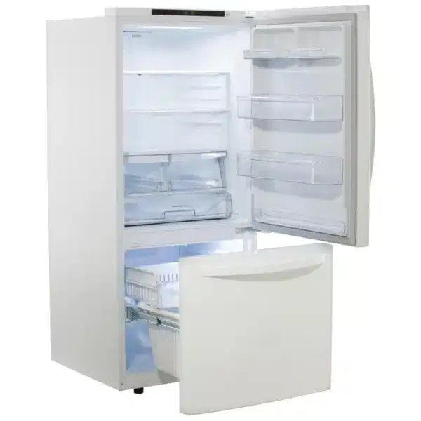LG French Door Refrigerator – 30", 22 cu. ft., White, Counter-Depth - LRDNS2200W - Image 3