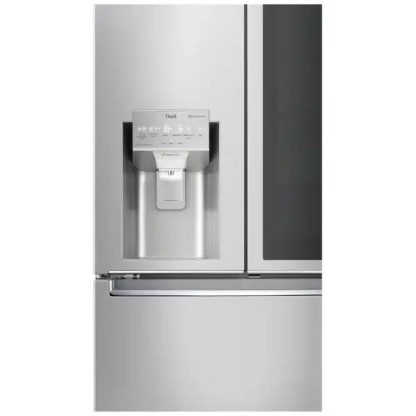 LG 33'' French Door Refrigerator, InstaView Door, Counter Depth, Stainless- LRMVC1803S