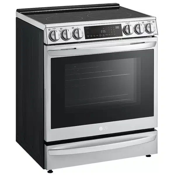 30” Slide-In Range, Air Fry, 6.3 cu.ft., Wi-Fi, Stainless Steel – LSEL6337F - Image 2