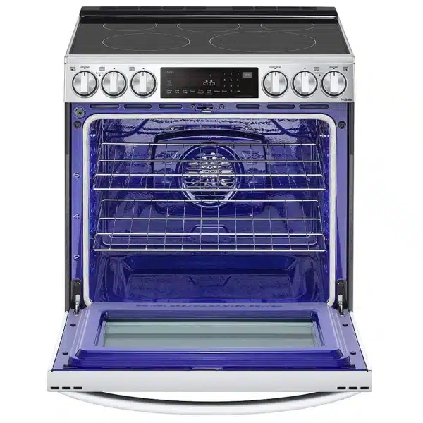 30” Slide-In Range, Air Fry, 6.3 cu.ft., Wi-Fi, Stainless Steel – LSEL6337F - Image 3