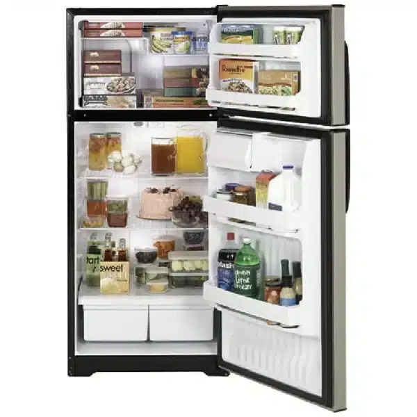 Moffat Top Freezer Refrigerator – 30", 18 cu. ft., Stainless Steel - MTE18HSKRSS - Image 2
