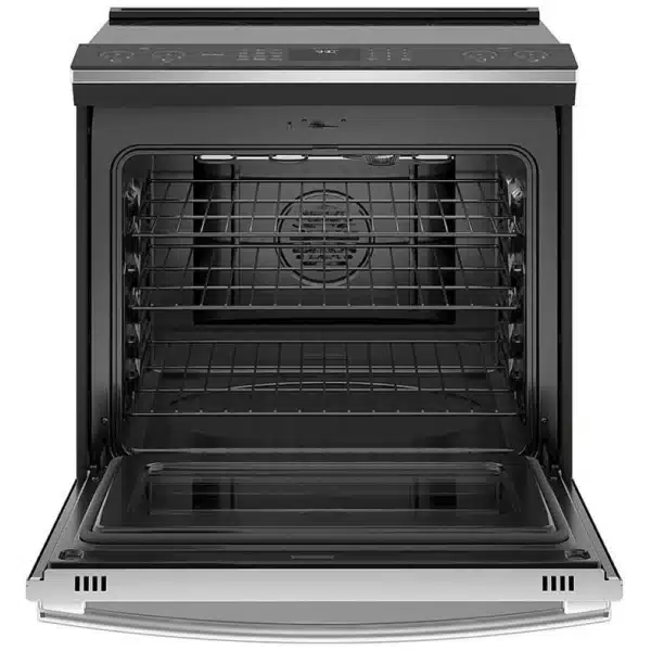 Cuisinière à induction GE Profile – 30 po, 5 éléments, Air Fry, Convection européenne, Sonde, Inox - PCHS920YMFS – Image 3