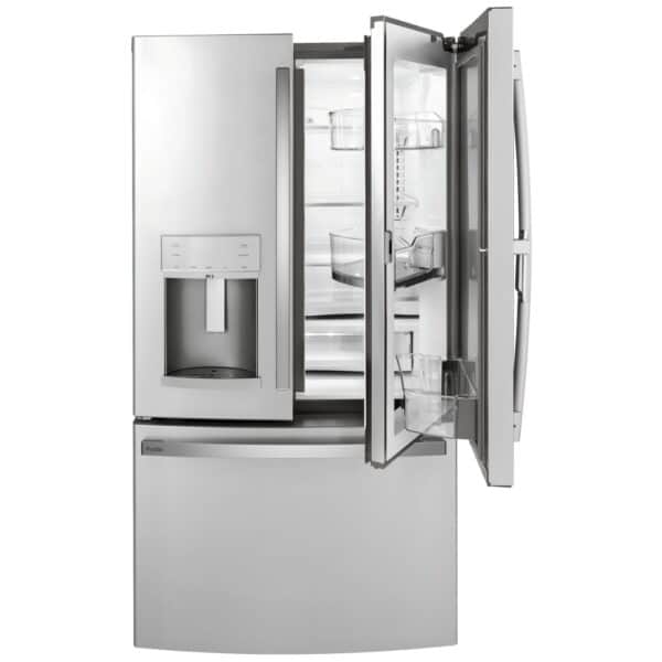 Réfrigérateur à portes françaises GE Profile – 36", 20.9 pi³, Profondeur de comptoir, Inox - PYD22KYNFS – Image 2
