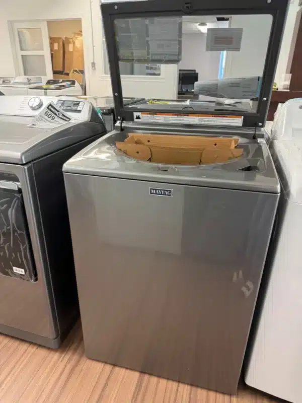 Ensemble laveuse + sécheuse Maytag 27″ – 5,2 pi³ + 7,4 pi³ – ardoise métallique – MVW7230HC & YMED7230HC – Image 5