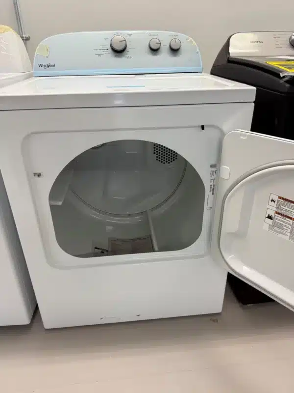Sécheuse électrique Whirlpool de 7 pi³ à chargement frontal – blanc – YWED4815EW2 – Image 5