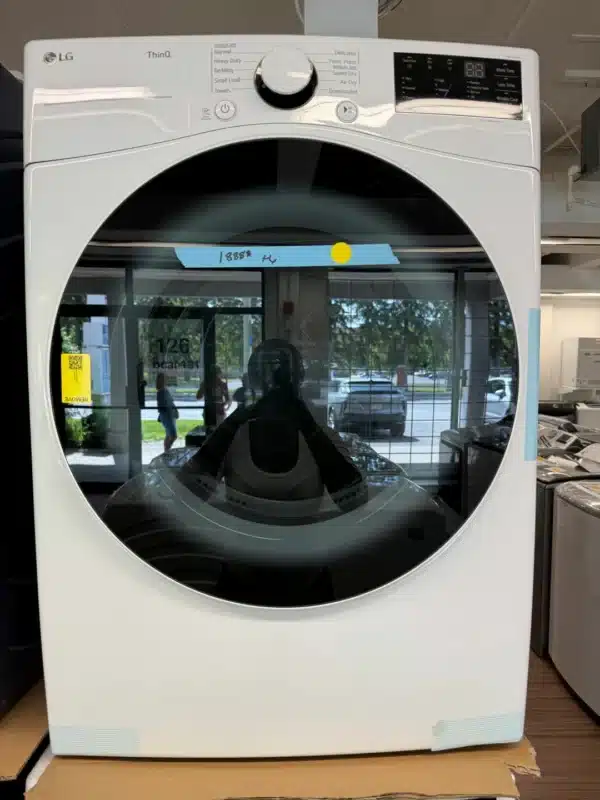 LG Intelligent Washer-Dryer 27'', Front, White - WM3600HWA & DLE3600W - Image 3
