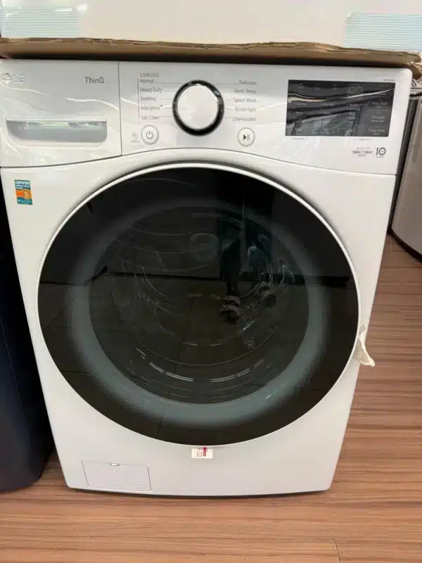 LG Intelligent Washer-Dryer 27'', Front, White - WM3600HWA & DLE3600W - Image 4