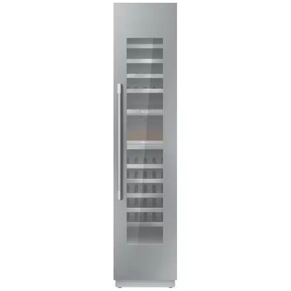 Refroidisseur à vin colonne Thermador – 18", 56 bouteilles, Prêt pour panneaux personnalisés, Intégré, Wi-Fi, Inox - T18IW905SP – Image 2