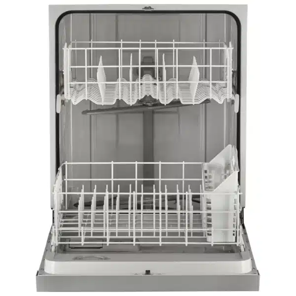 Whirlpool Dishwasher – 24", Stainless Steel, 57 dB, 4 Cycles, 12 Place Settings, Triple Filtration - WDF341PAPM - Image 2