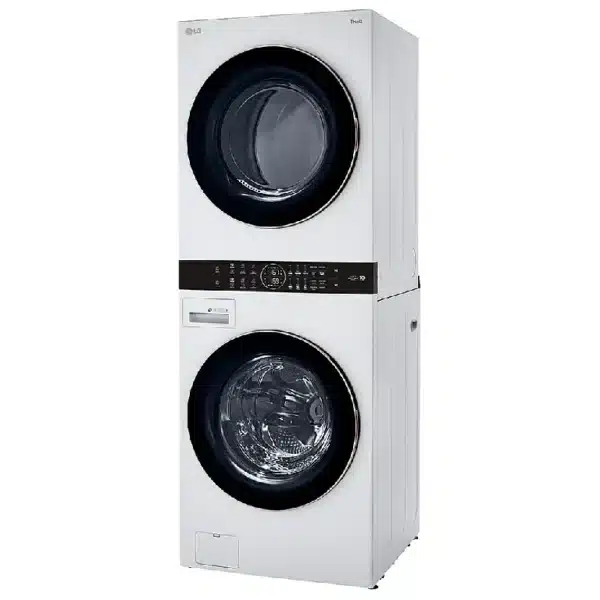 Laveuse-sécheuse superposée LG WashTower – 5.2 pi³ + 7.4 pi³, Wi-Fi ThinQ® - WKE100HWA – Image 3