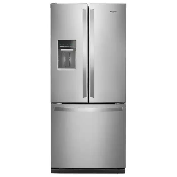 Réfrigérateur à portes françaises Whirlpool – 30", 19.7 pi³, Inox - WRF560SEHZ