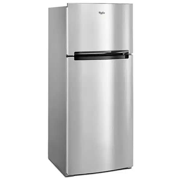 Réfrigérateur Whirlpool à congélateur supérieur – 28″, 18 pi³ – Acier métallique résistant aux traces – WRT518SZFG – Image 2