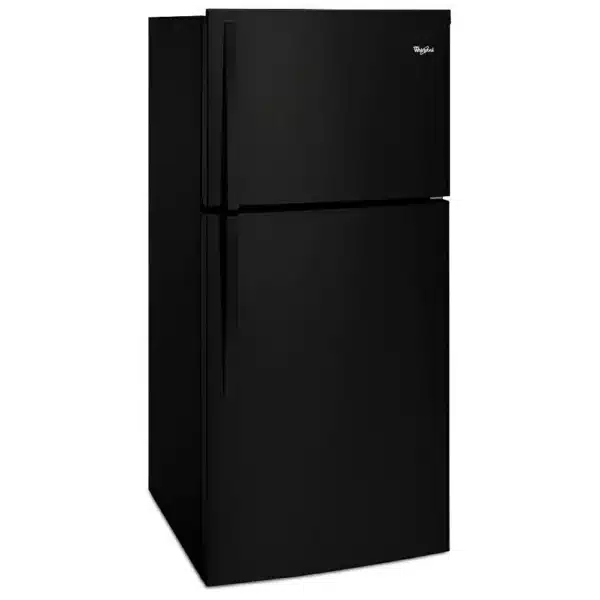 Whirlpool 30" 19.2 cu.ft. Top-Freezer Refrigerator – Black – WRT549SZDB - Image 2