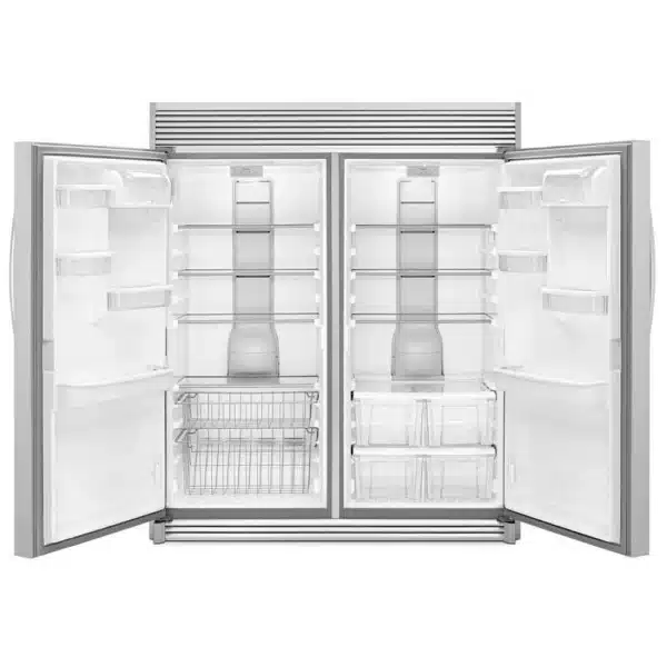 Ensemble Whirlpool – Réfrigérateur colonne 18 pi³ + Congélateur colonne 18 pi³ – 30 po chacun - WSR57R18DM & WSZ57L18DM – Image 2