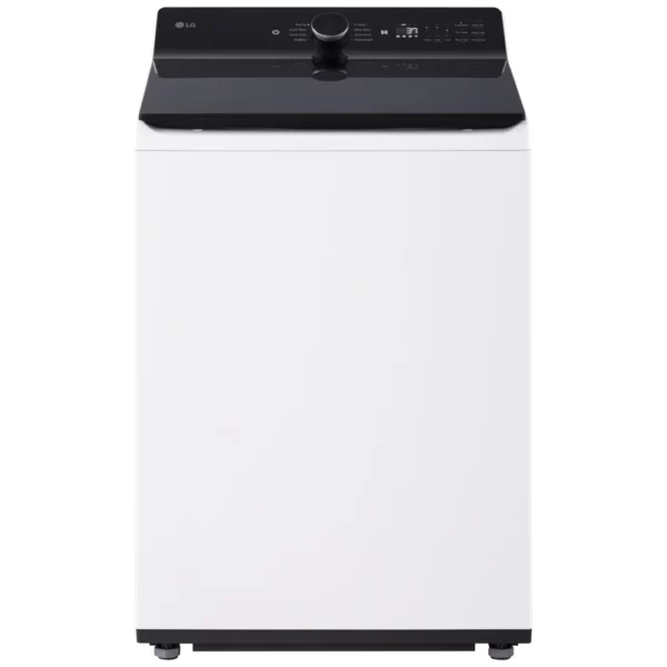 LG WT8405CW Top Load Washer – 6.1 cu. ft., Wi-Fi, Agitator - WT8405CW
