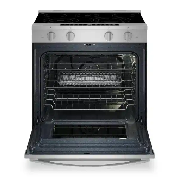 Cuisinière électrique Whirlpool – 30 po, 5 brûleurs, Air Fry, Convection véritable, Autonettoyant, Inox - YWSES7530RZ – Image 2