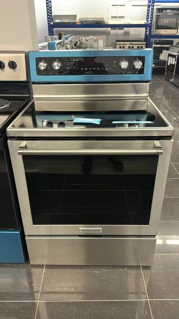 Cuisinière électrique KitchenAid 30 po, 6,4 pi³, Acier inoxydable - YKFEG500ESS – Image 5