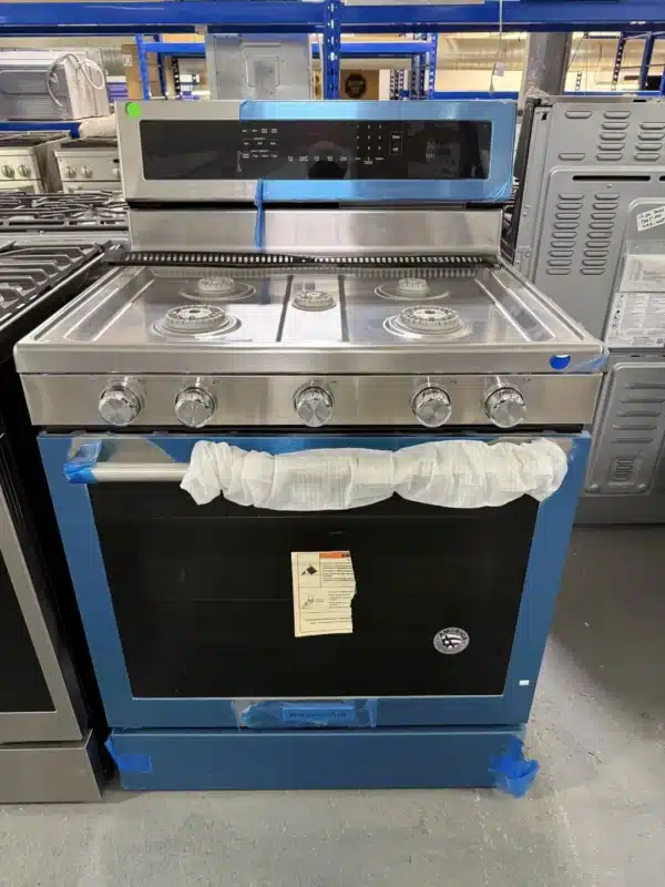 Cuisinière à gaz KitchenAid 30 po – 5,8 pi³, Convection, Aqualift – KFGG500ESS – Image 5