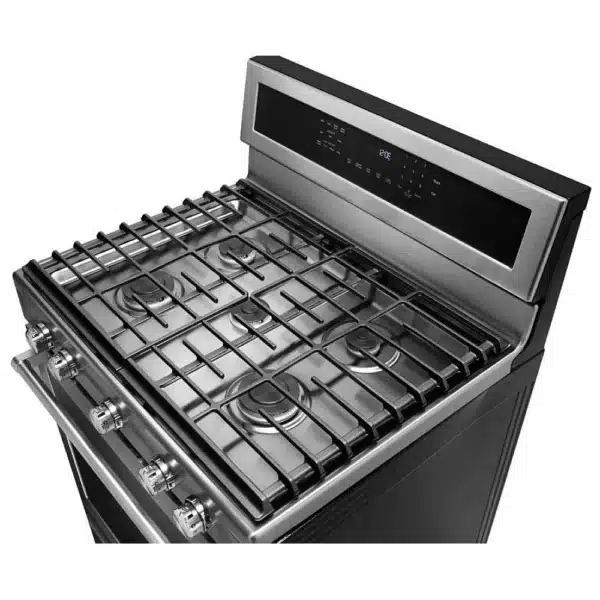 Cuisinière à gaz KitchenAid 30 po – 5,8 pi³, Convection, Aqualift – KFGG500ESS – Image 3
