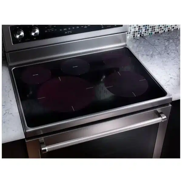 Cuisinière électrique KitchenAid 30 po, 6,4 pi³, Acier inoxydable - YKFEG500ESS – Image 3