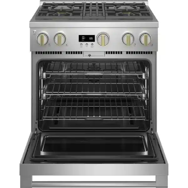 Cuisinière au gaz Monogram 30 po – 4 brûleurs – Acier inoxydable - ZGP304NTSS – Image 2