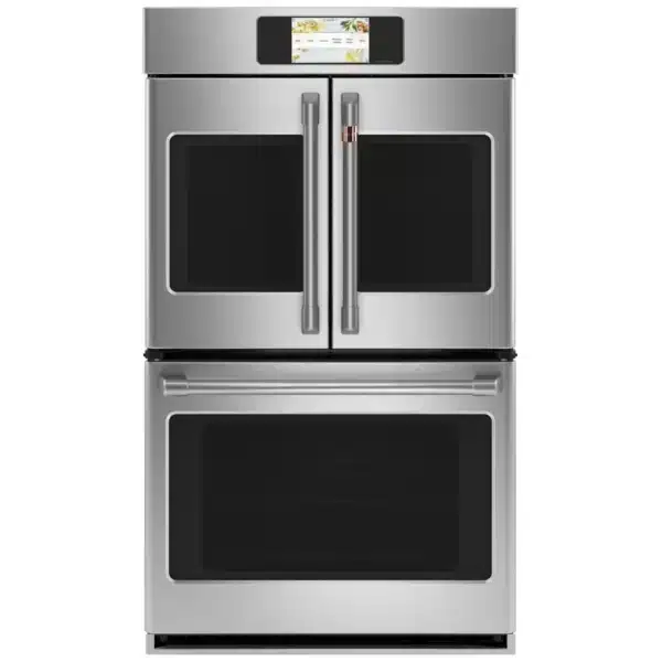 Four encastré double Café 30 po – Convection véritable – Acier inoxydable - CTD90FP2NS1