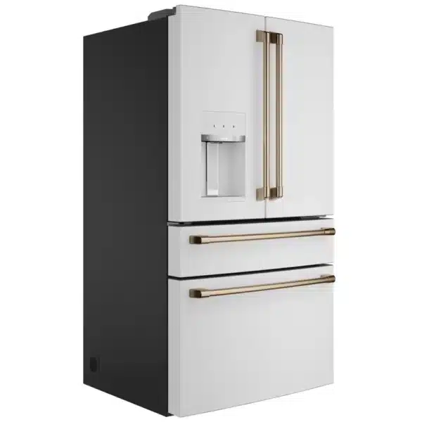 Réfrigérateur à portes françaises Café 36 po, 27,8 pi³, Eau et glaçons, Remplissage automatique – CVE28DP4MW2 – Image 3