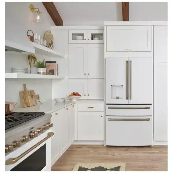 Réfrigérateur à portes françaises Café 36 po, 27,8 pi³, Eau et glaçons, Remplissage automatique – CVE28DP4MW2 – Image 6
