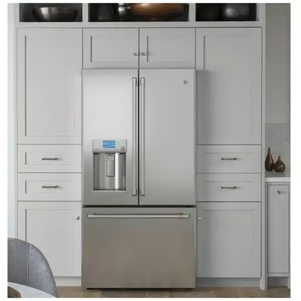 Réfrigérateur portes françaises Café 36″ en inox, 22,2 pi³, profondeur de comptoir, eau & glace, distributeur d’eau chaude – CYE22TP2MS1 – Image 4