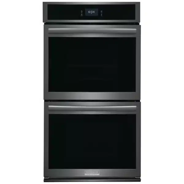 Four mural double Frigidaire Gallery 27 po – 7,6 pi³ – Convection – Air Fry – Acier inoxydable noir - GCWD2767AD