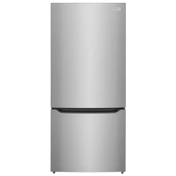Réfrigérateur congélateur inférieur Frigidaire Gallery 30″ 20 pi³ inox, eau intérieure & glace congélateur – GRBN2012AF