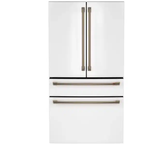 Réfrigérateur à portes françaises Café 36 po – 23,2 pi³ – Blanc – Profondeur de comptoir - CJE23DP4WW2